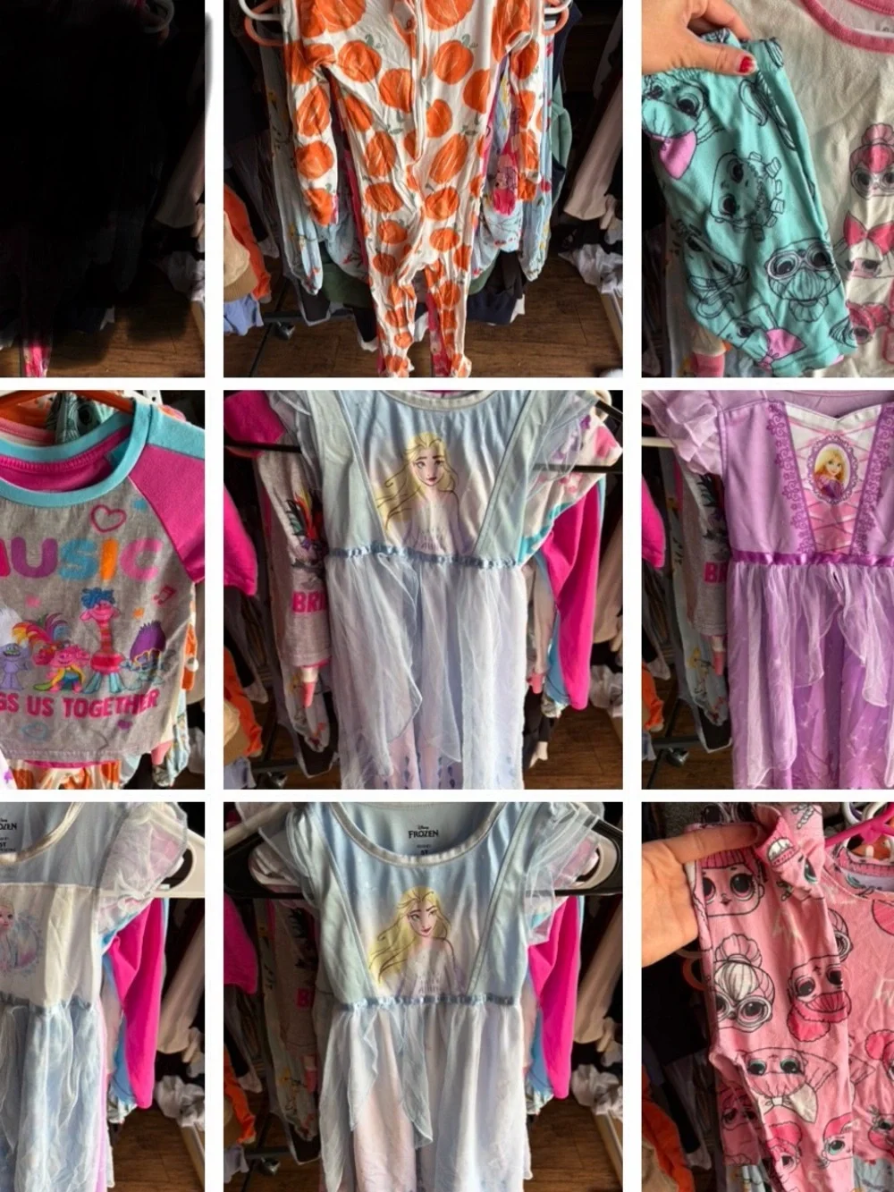 5T girls pajama LOT